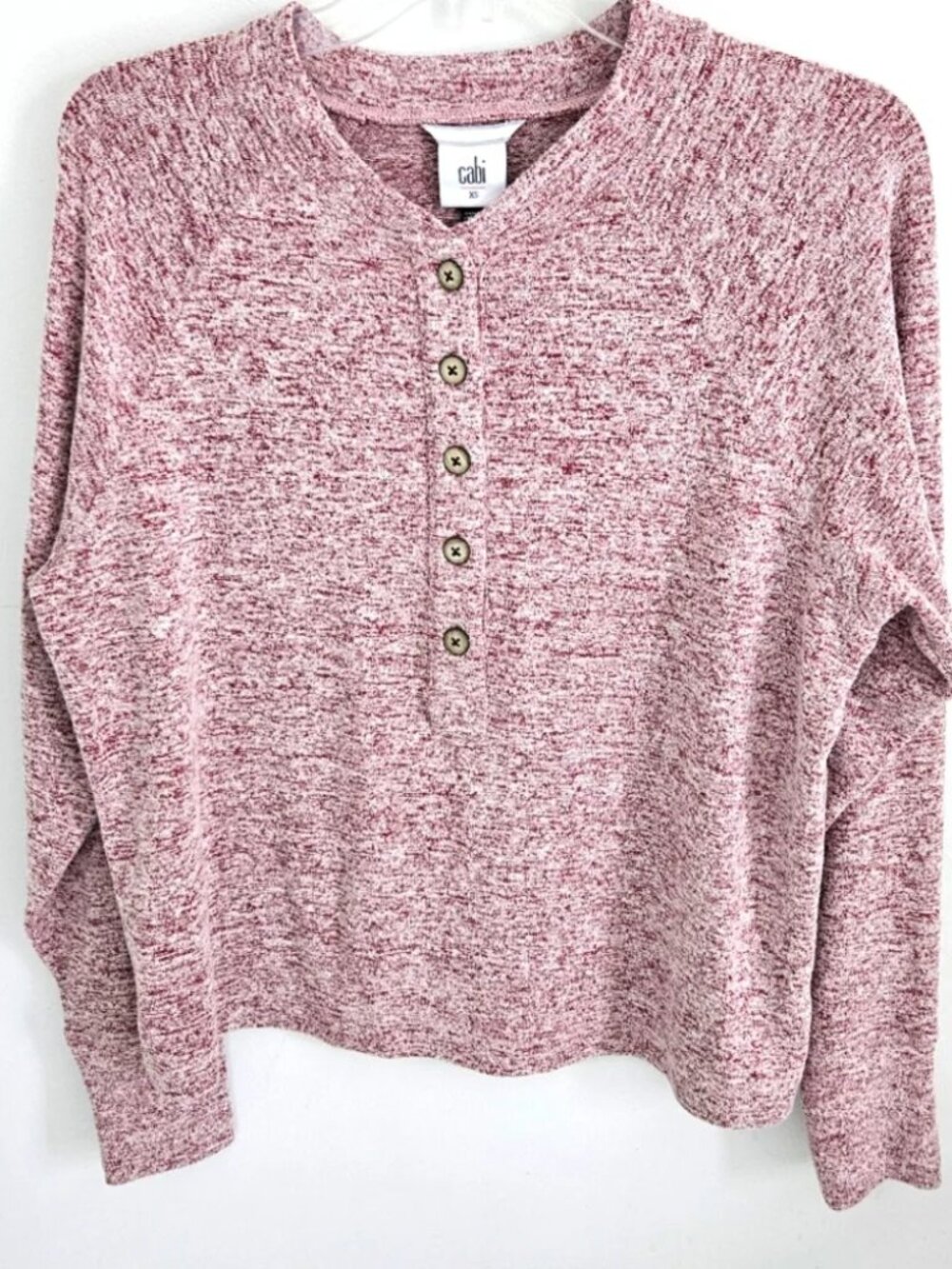 Cabi Style #4200 - Henley Pullover Sweater – Size L